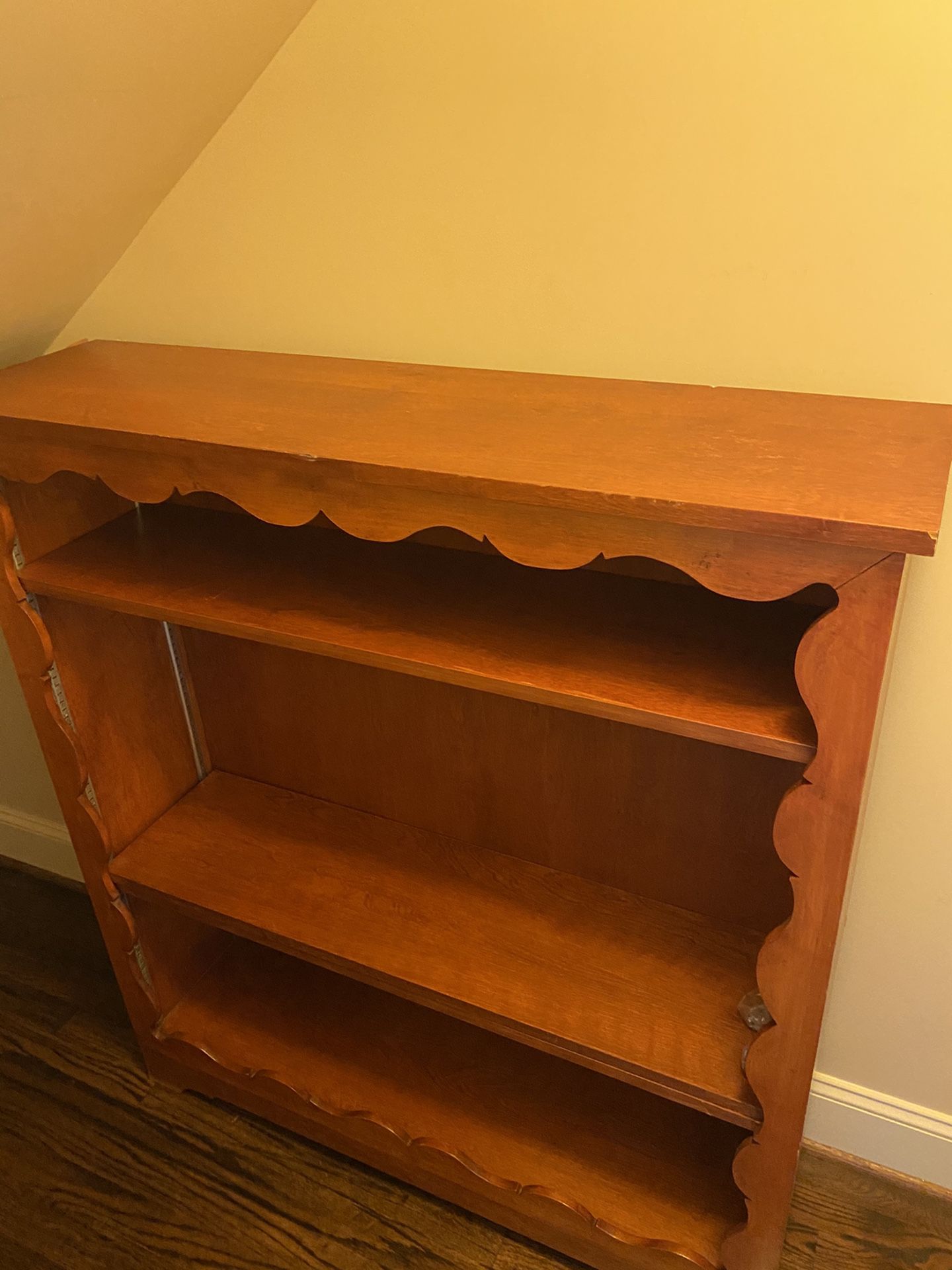 Antique Solid Wood Bookshelve