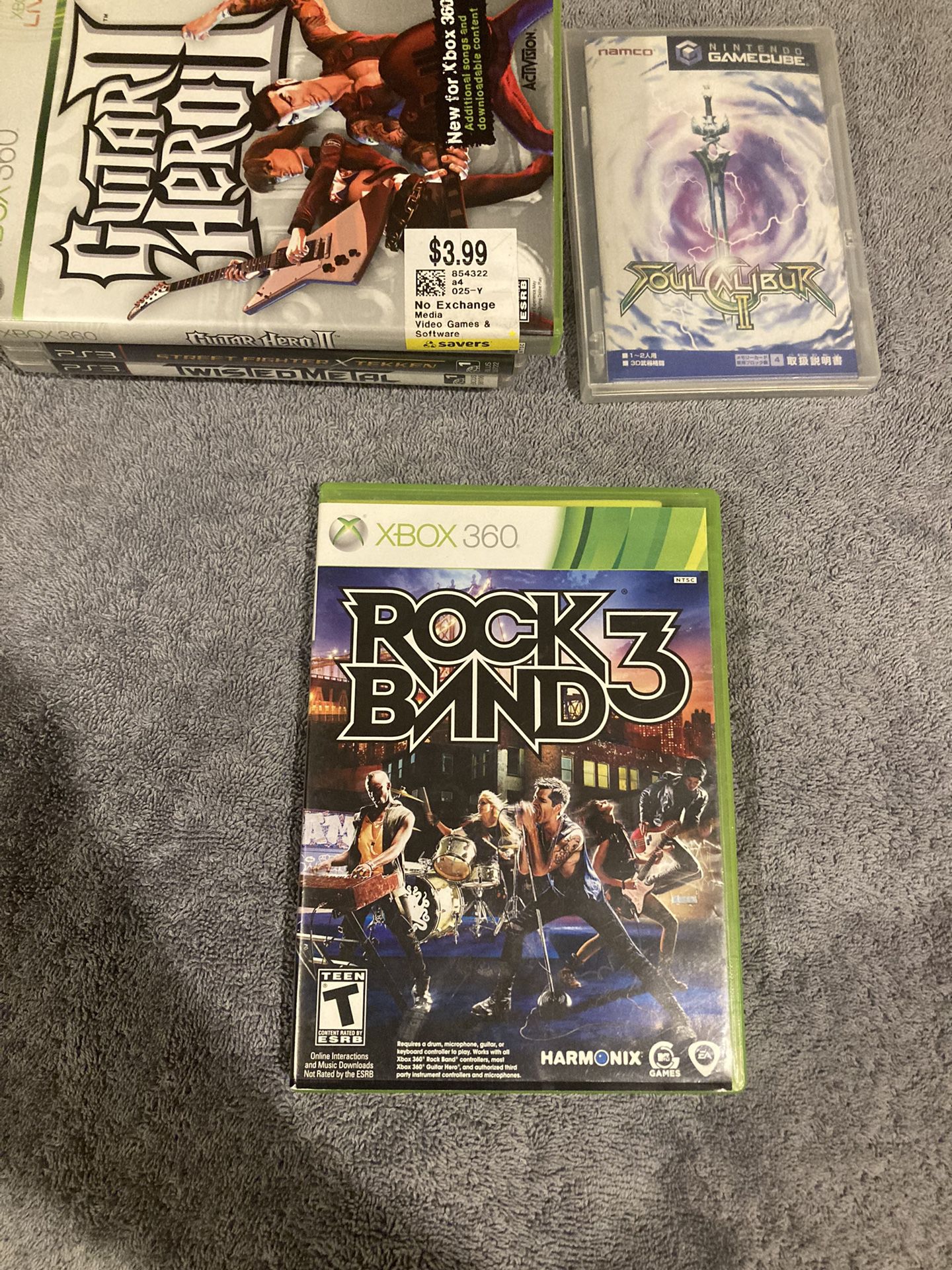 Rock Band 3 (Microsoft Xbox 360, 2010) Complete w/Manual
