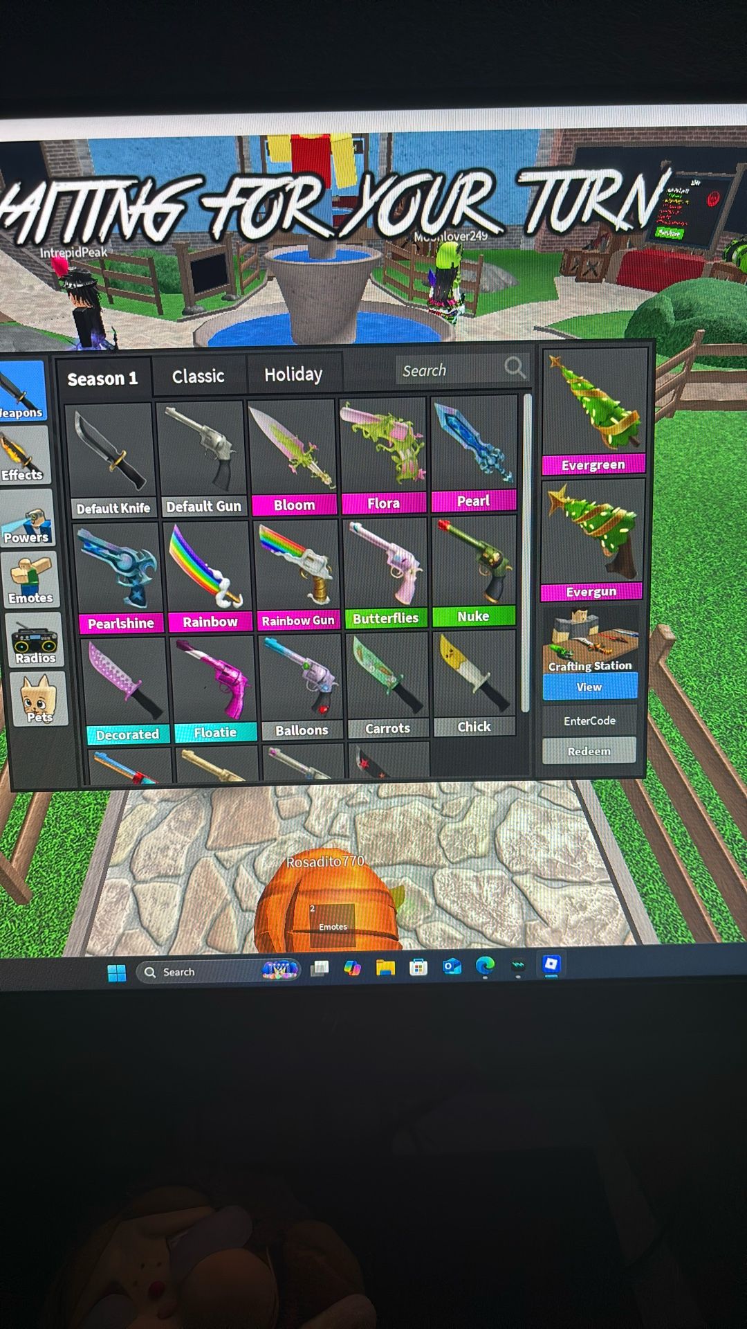 Mm2 Weapons (READ DESCRIPTION)