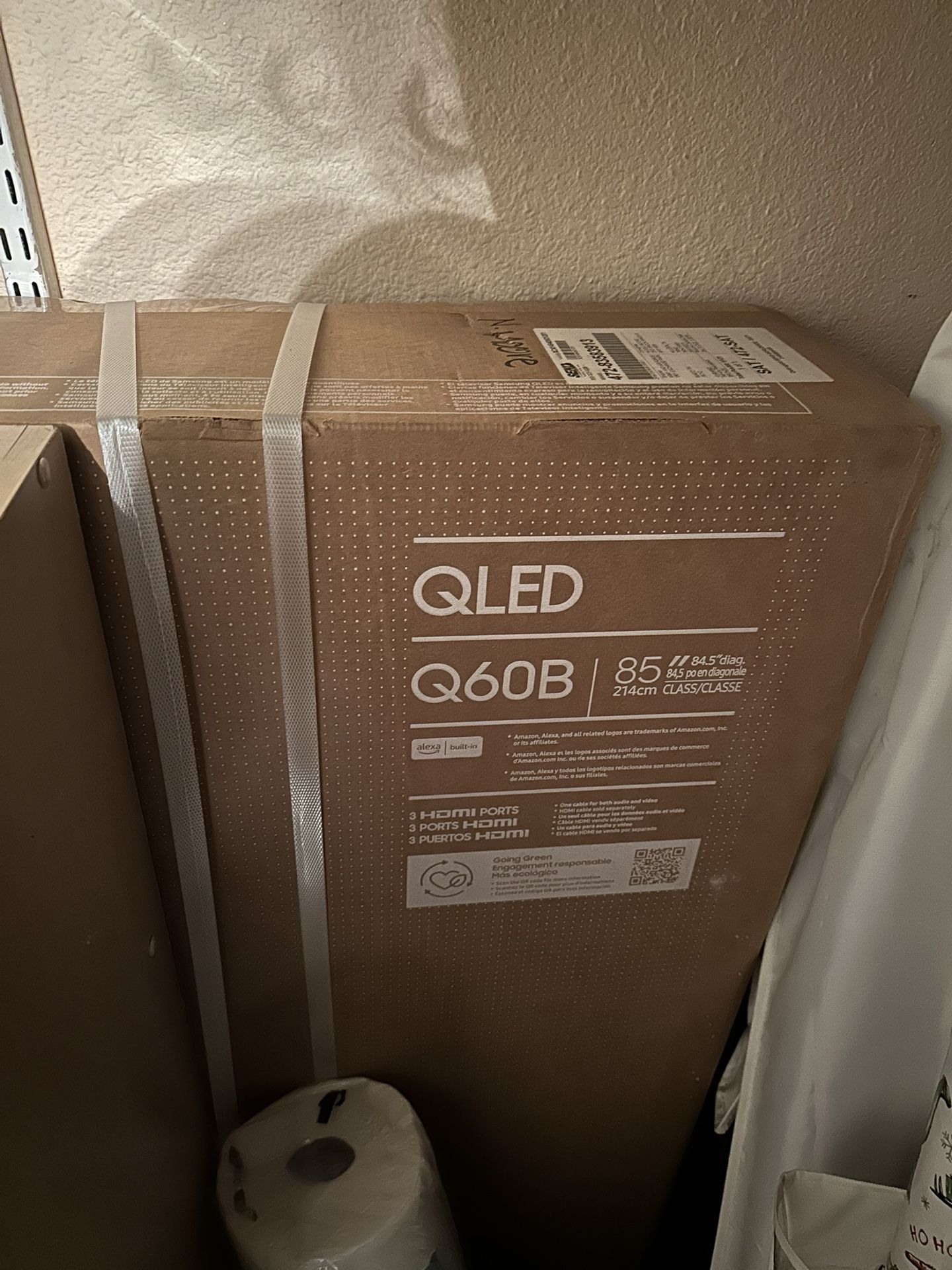 Samsung QN85Q60BAFXZA 85 in. QLED Smart 4K TV