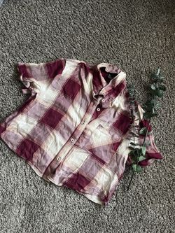 F21 Plaid Tshirt 