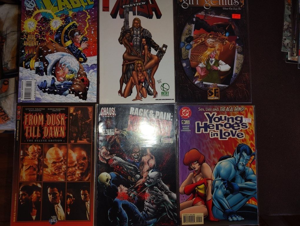 New Comics In Plastics