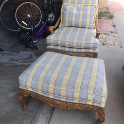Chair And Ottoman 
