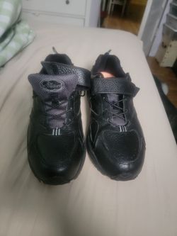 Dr. Comfort Black Athletic Sneakers