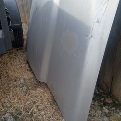 Metal Hood Of A 2000 Chevy Silverado Cow Style Hood 