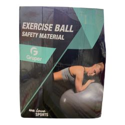 Gruper Exercise Ball Safety Material