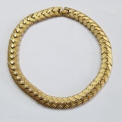 Chocker Necklace Gold Plated