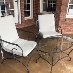 Wrought Iron Patio Set