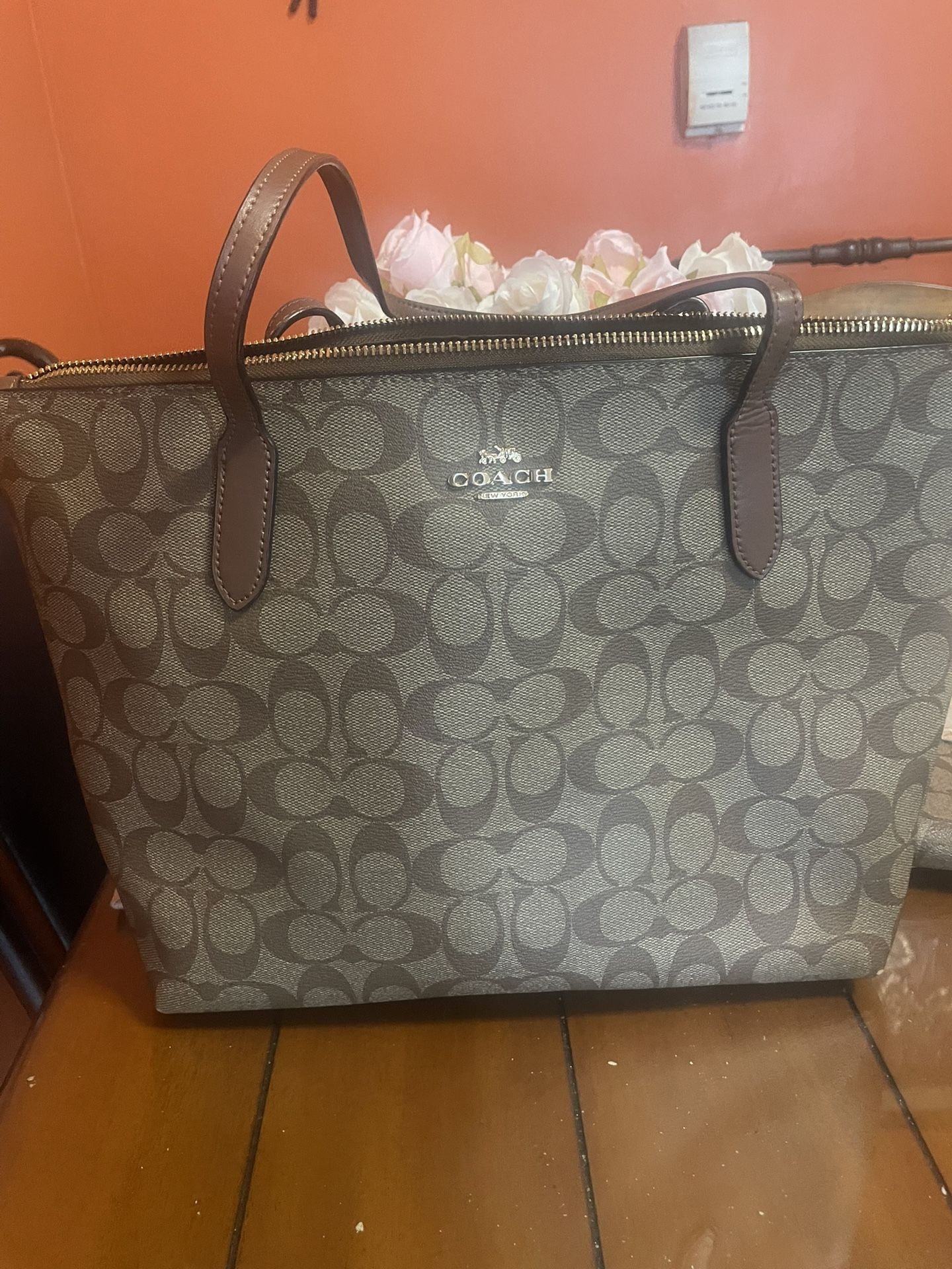 Coach Purse Brown