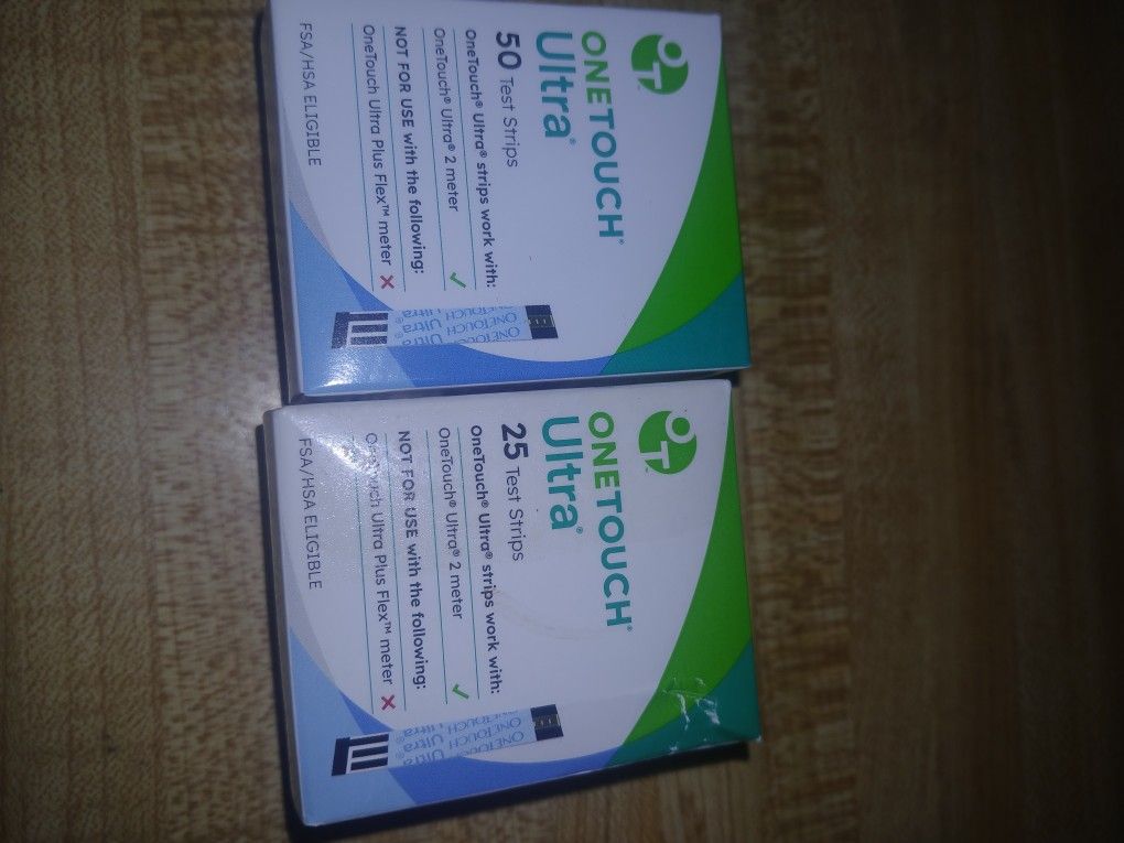 One Touch Ultra Testing Strips