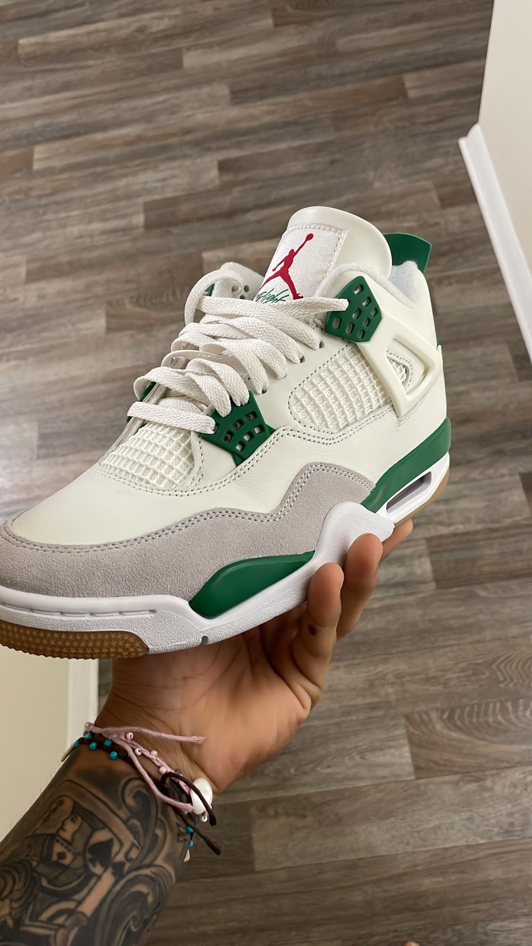 Jordan 4s SB Pine Green