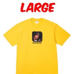 Supreme Wu Tang RZA Tee - Yellow - Large - INHAND