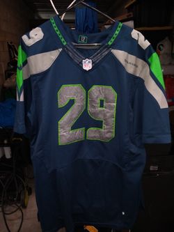 Men's NFL Seattle Seahawks #29 Thomas Size 48
