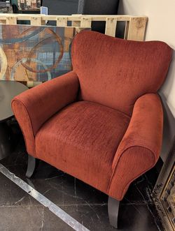 Rust Bucket Style Armchair