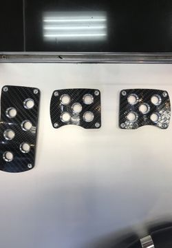 Real Carbon Fiber Universal Pedals