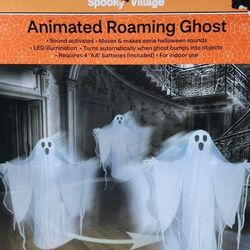 5ft Animated Roaming Ghost Animatronic Prop