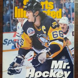 Sports Illustrated Mario Lemieux Mr. Hockey.