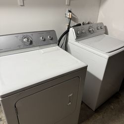 Maytag washer and dryer