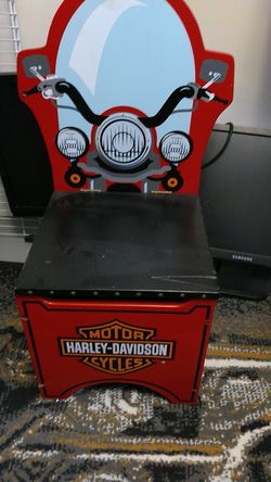 Kids Harley chair with storage