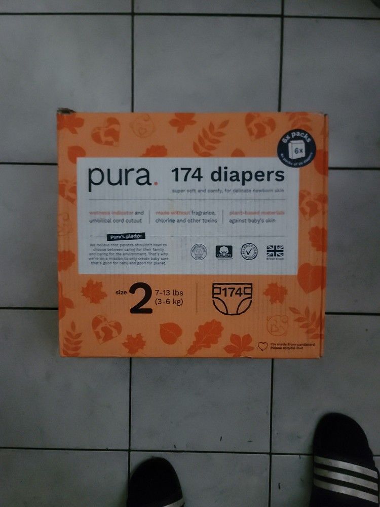 Pura Size 2 - 174 Diapers