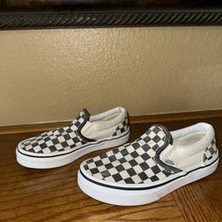 Checkered Vans 