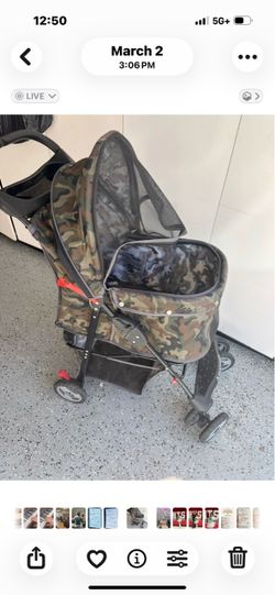 Carriola para perro o gato
