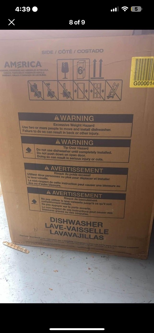 Brand New Dishwasher