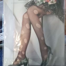 Goth Stockings Black Fishnet With Holes 🕳️