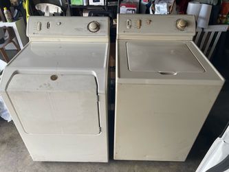 Washer and dryer