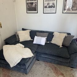 2 seater sectional couch 