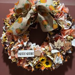 New!!! Homemade FALL wreath