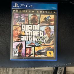 GTA 5 PS4 Disc