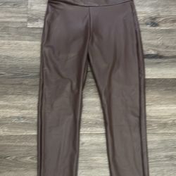 Woman Leather Leggins 