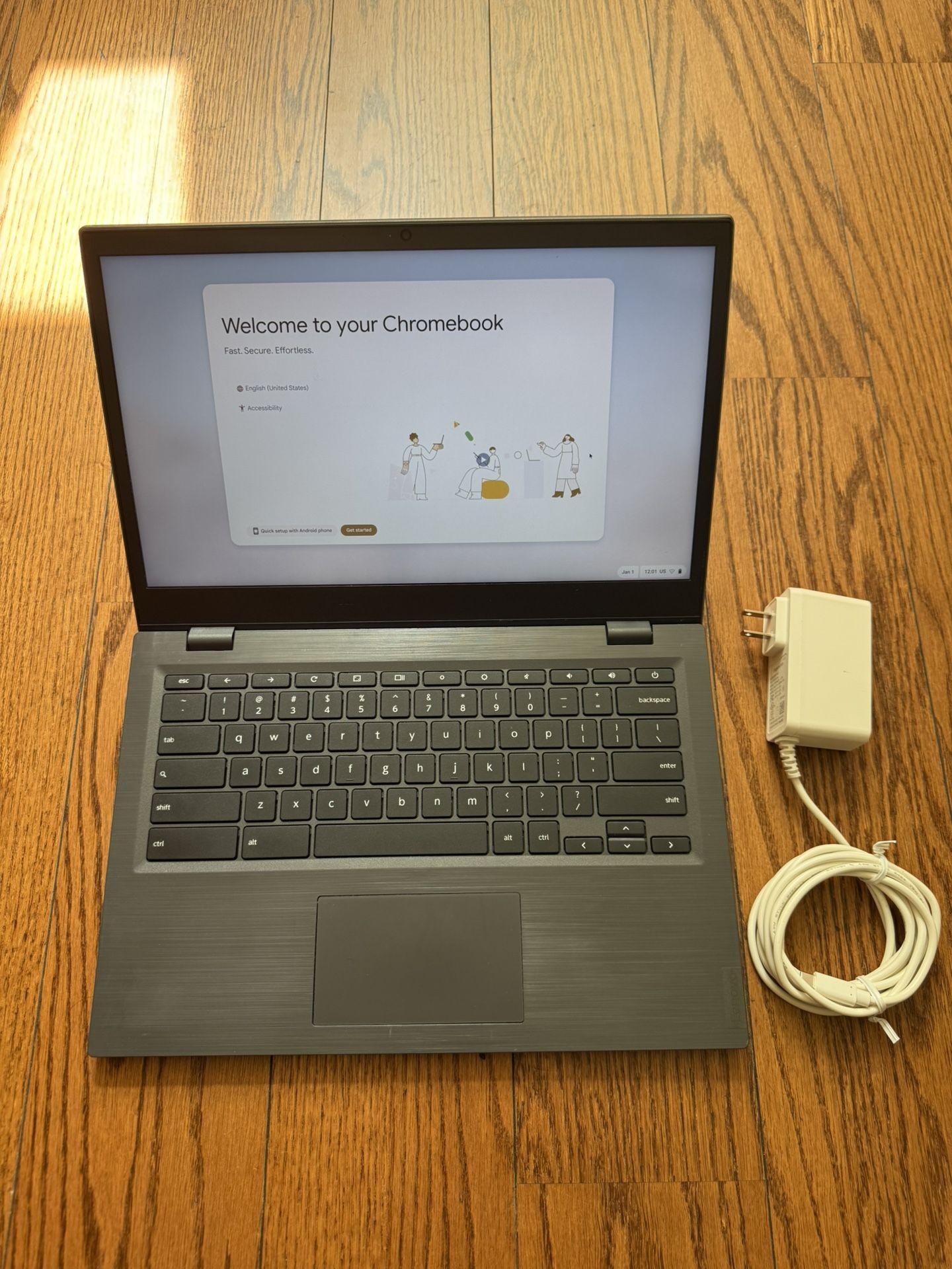 Lenovo Chromebook 14"/4GB RAM/32GB eMMC Disk+64GB Micro SD/Fully Functional