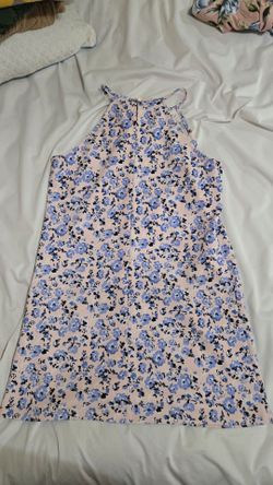 Forever 21 Pink High Neck Dress