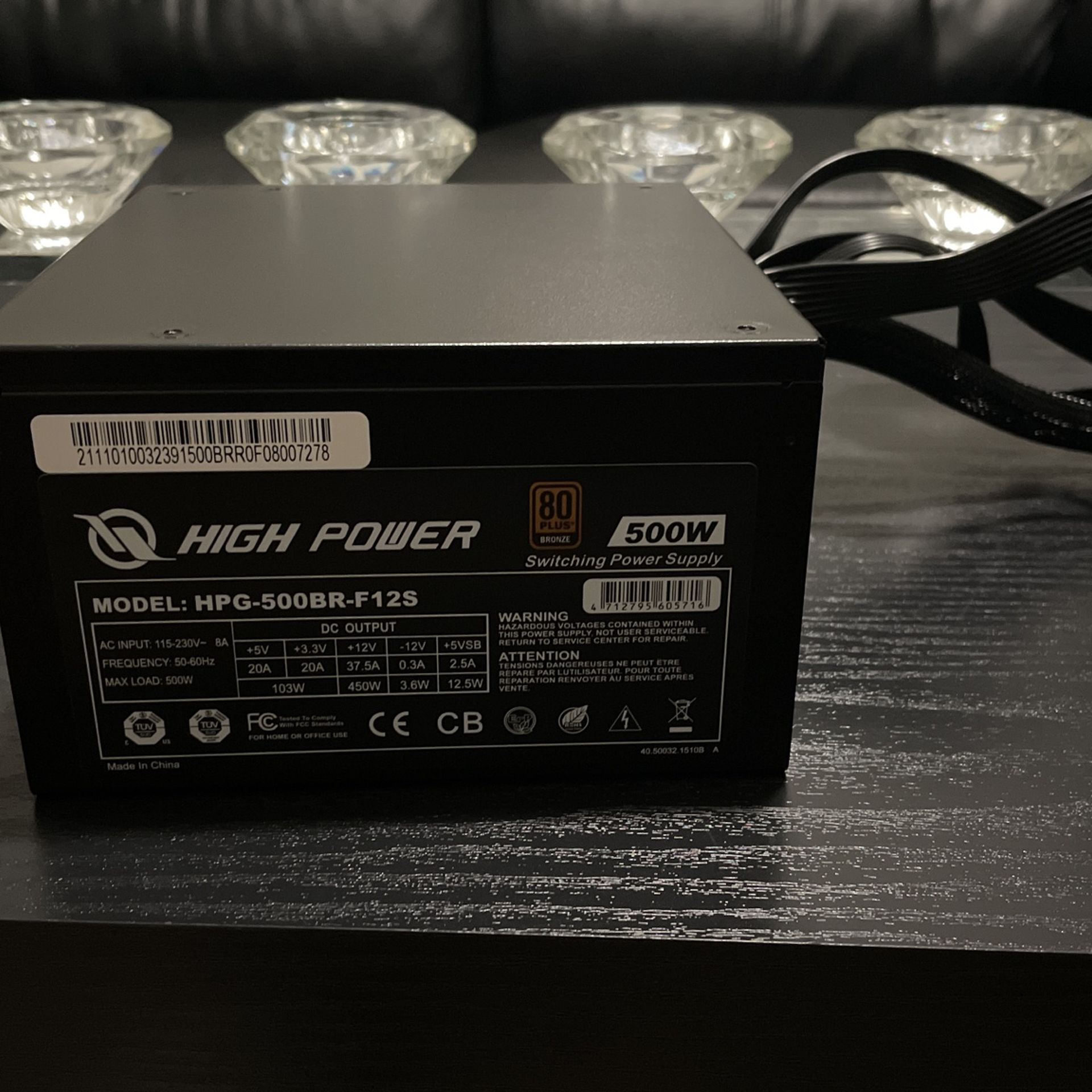 500 Watt Power Supply