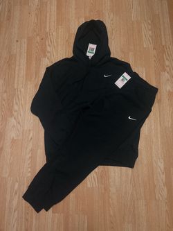XL Nike Black Hoodie and Jogger Sweatsuit Set