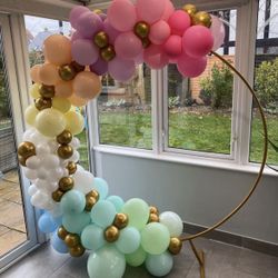Balloons Arch - Decorations - Happy Birthday 