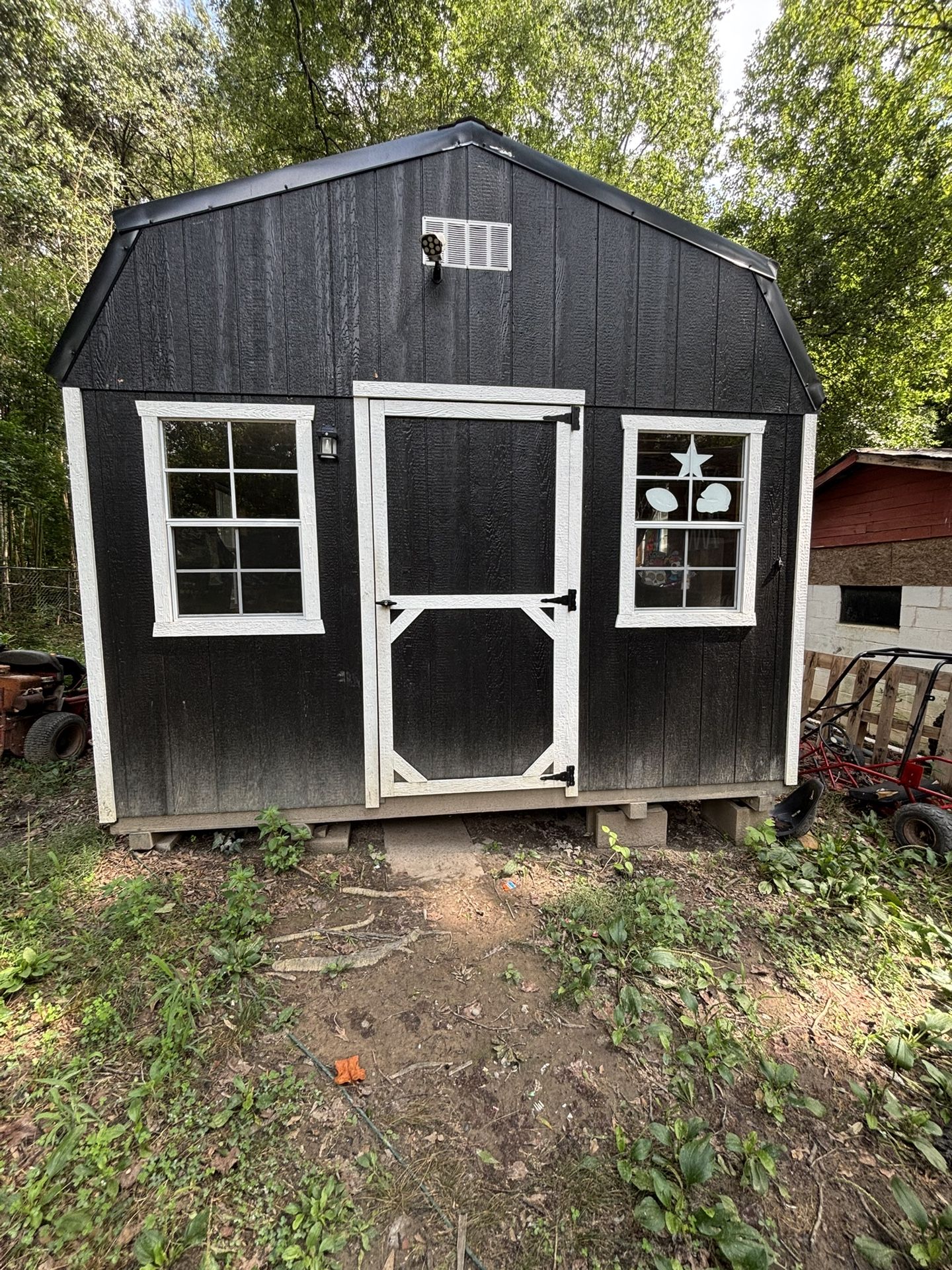 Full Size Living Shed