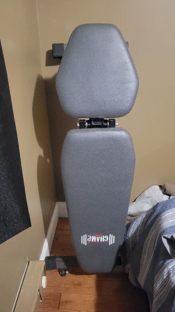 Weight Set With Bench And Rack