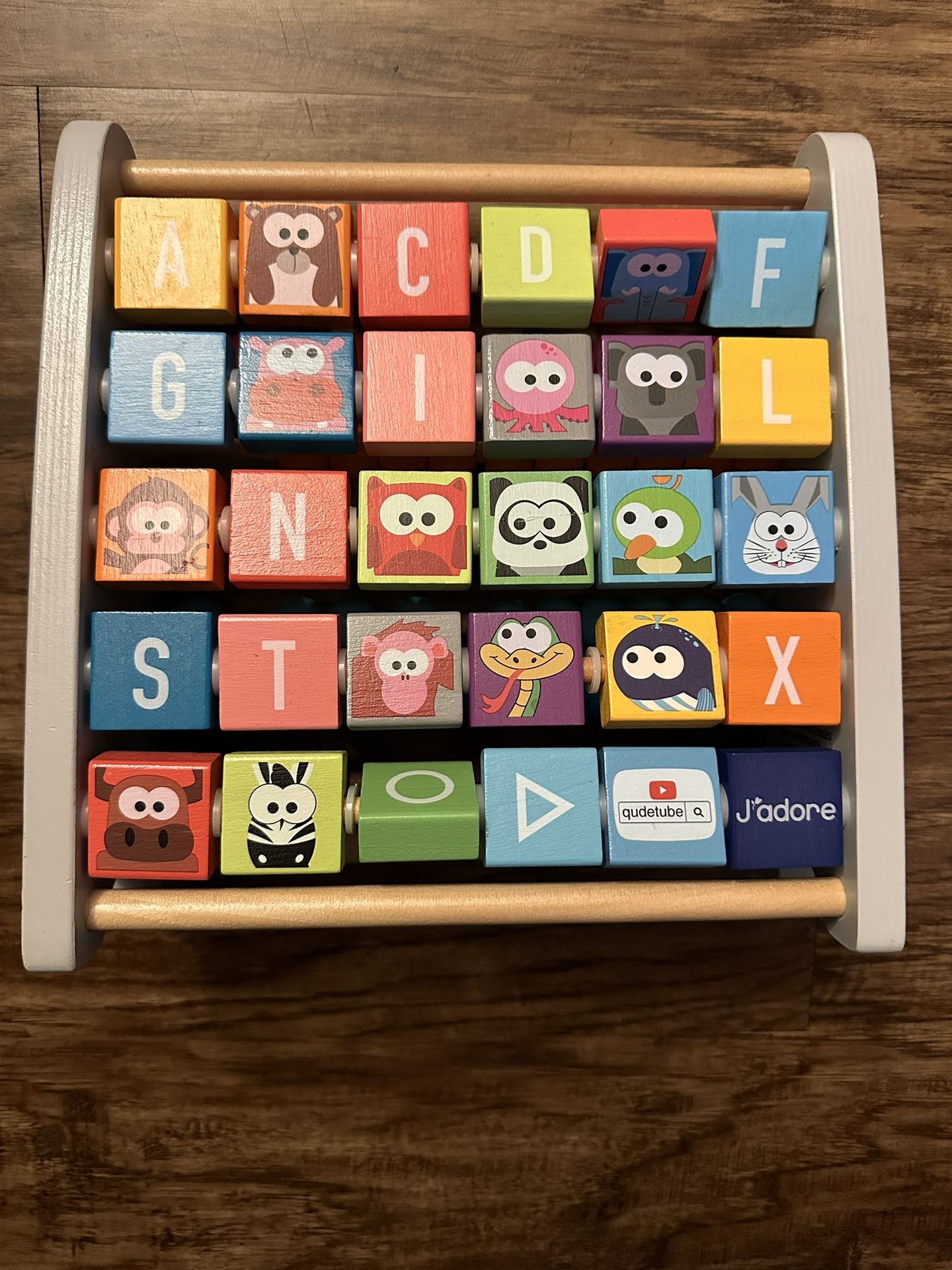 J’adore Abacus And Animals/Letters