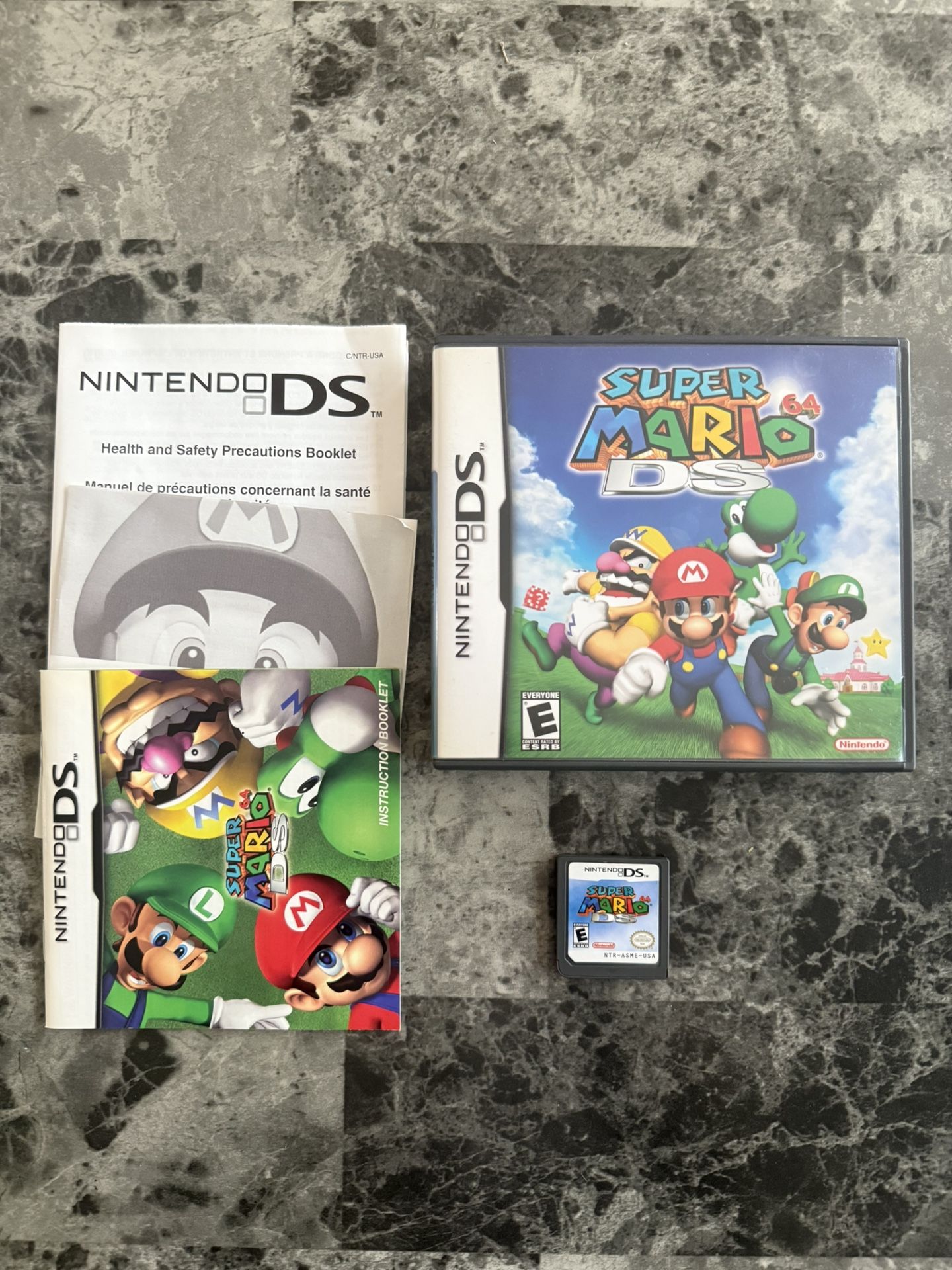 Super Mario 64 DS Nintendo Complete CIB