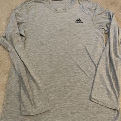 Boys Adidas Long Sleeve Climalite Size L