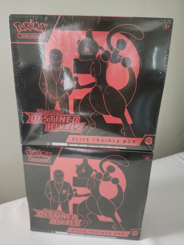 DESTINED RIVALS ETB POKEMON CARDS