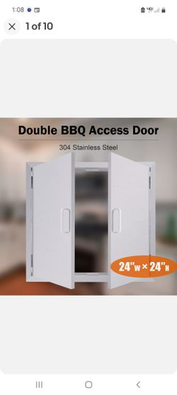 24x24 Stainless Steel Bbq Doors