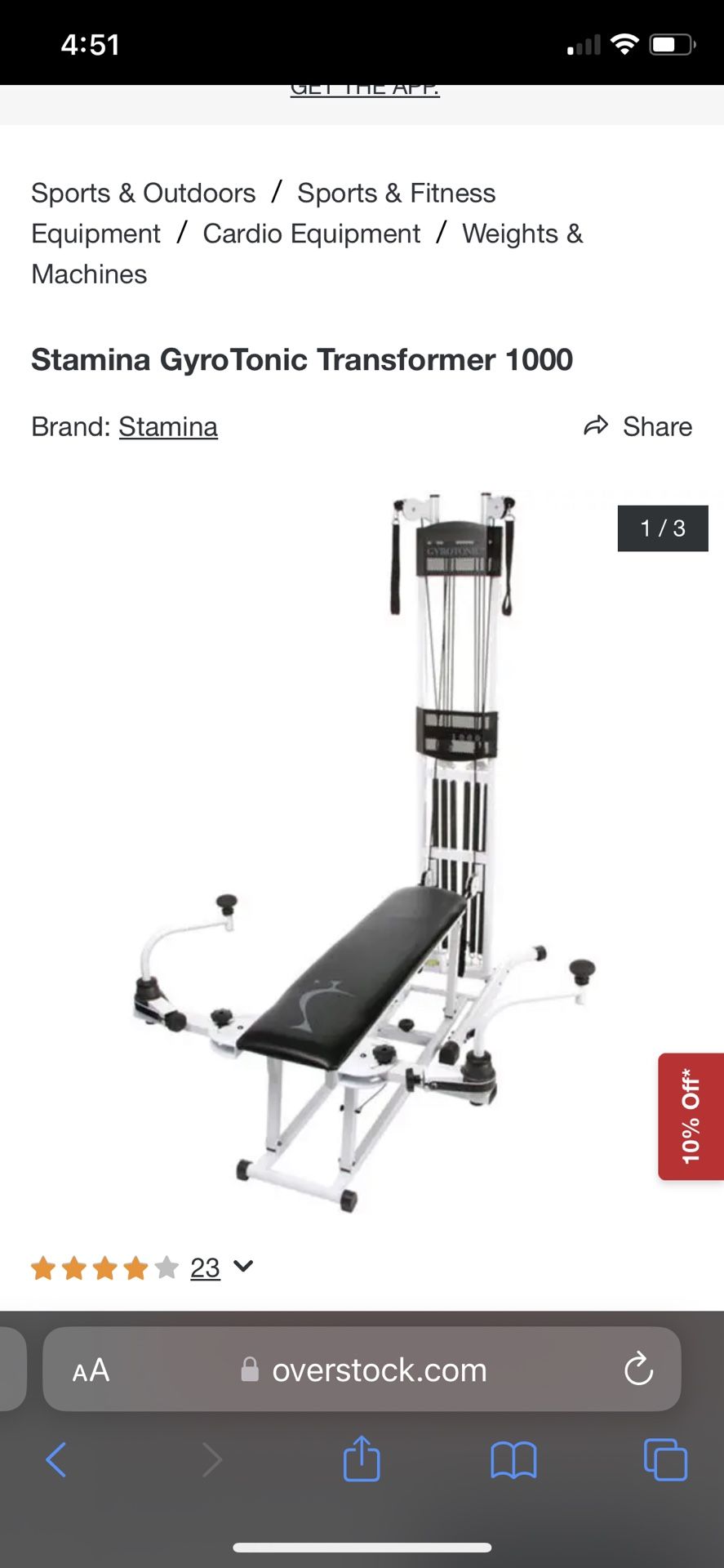Gyrotonic Transformer 1000