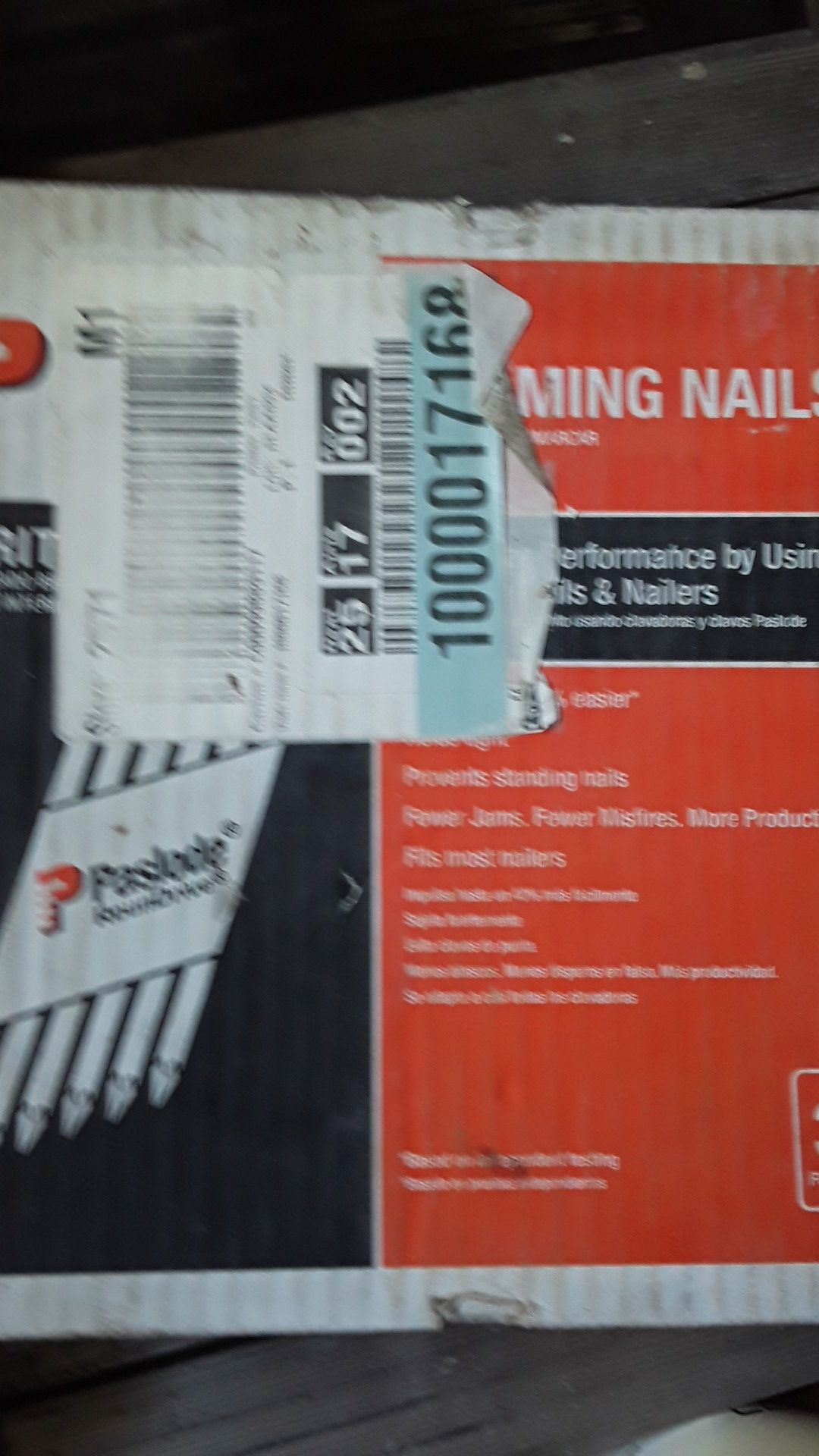 Paslode nail