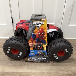 Monster Jam Marvel Mega Spider-Man RC Monster Truck