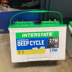 Interstate  SRM-27 Marine/ RV Deep Cycle 