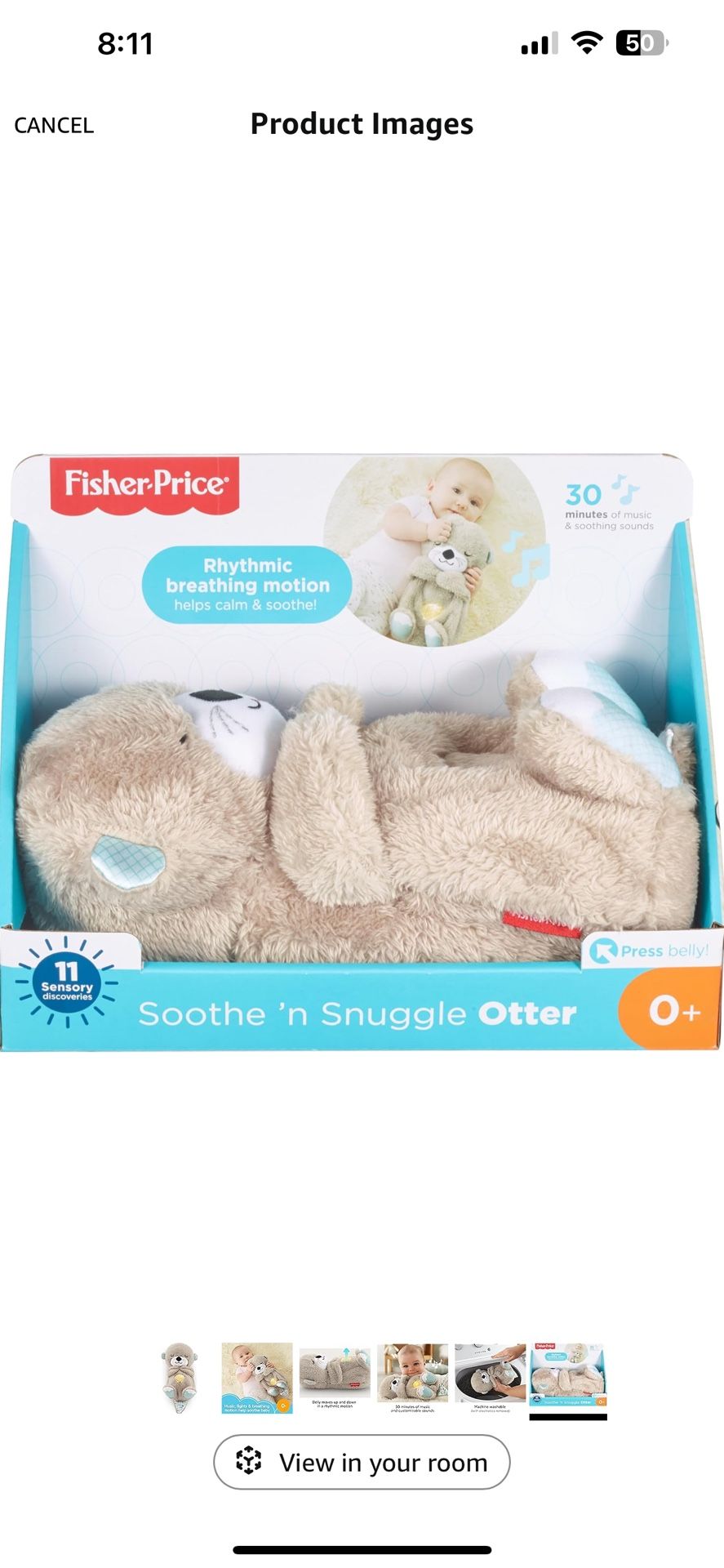 Soothe N Snuggle Otter